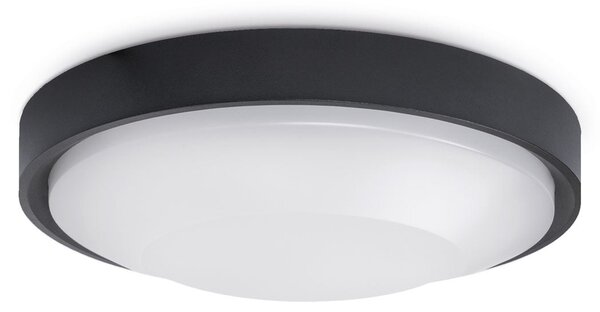 Dopo Floc LED přisazené svítidlo černé Ø250