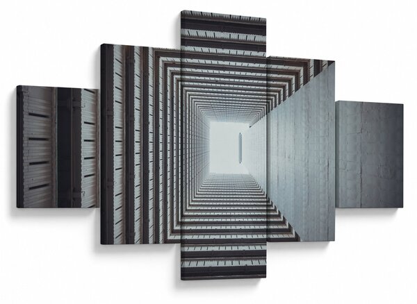 Obraz - Pohled zevnitř budovy (125x70 cm)