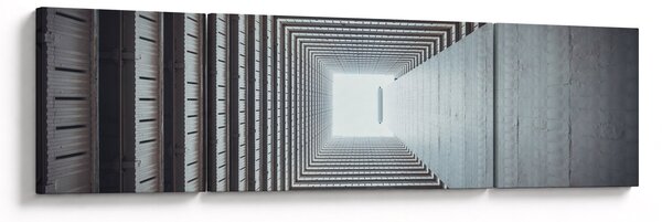 Obraz - Pohled zevnitř budovy (170x50 cm)