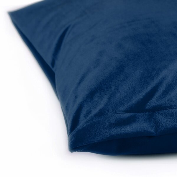 Biante Sametový povlak na polštář Velvet Premium SVP-036 Námořnická modrá 30 x 50 cm
