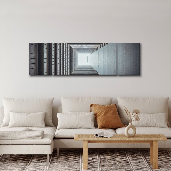 Obraz - Pohled zevnitř budovy (170x50 cm)