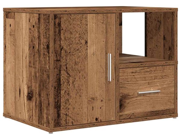 Rohová skříňka old wood 160 x 40 x 45 cm kompozitní dřevo 3307826