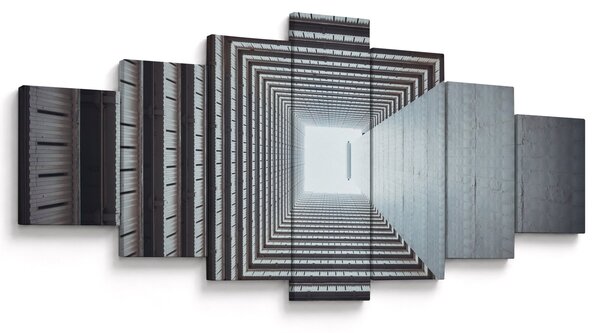 Obraz - Pohled zevnitř budovy (210x100 cm)