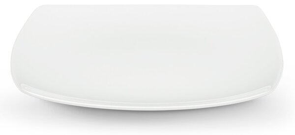 EmaHome CARLINA Porcelánový dezertní talíř / 19 cm / bílá