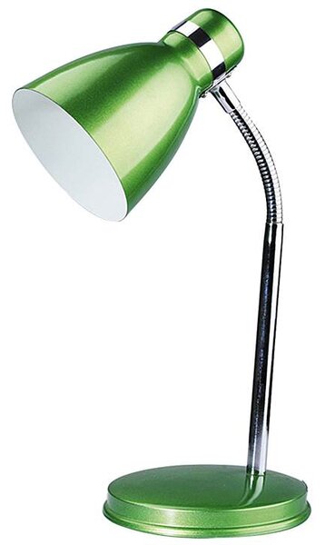 Stolní kancelářská lampa PATRIC, 1xE14, 40W, zelená