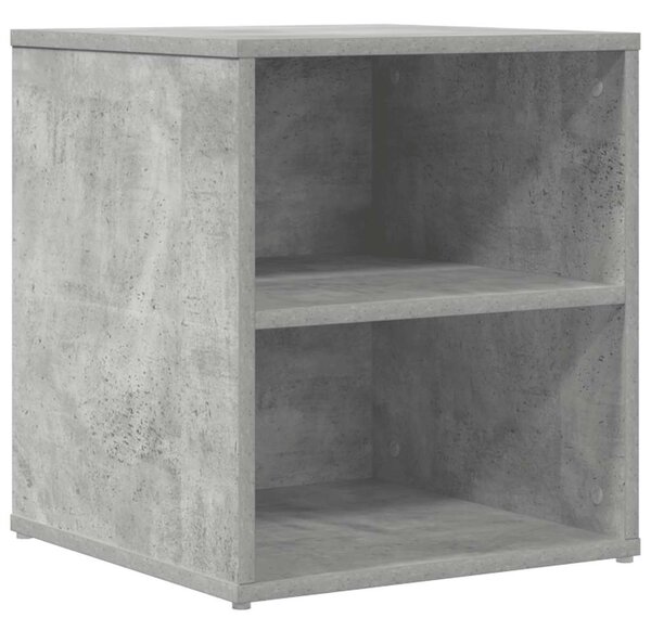 Rohová skříňka betonově šedá 160 x 40 x 45 cm kompozitní dřevo 3307822