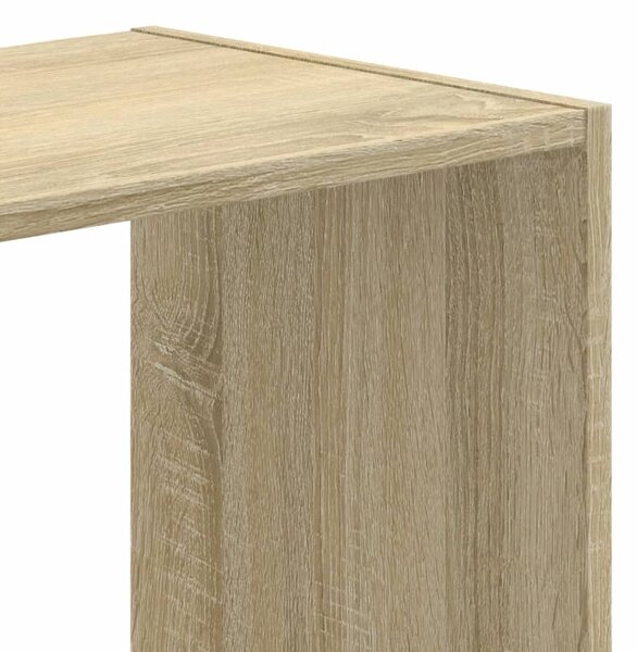 Knihovna dub sonoma 102 x 32 x 108 cm kompozitní dřevo 3307839