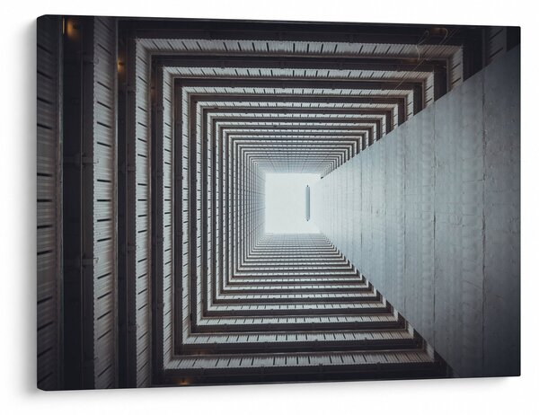 Obraz - Pohled zevnitř budovy (70x50 cm)