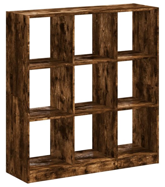 Knihovna kouřový dub 102 x 32 x 108 cm kompozitní dřevo 3307841