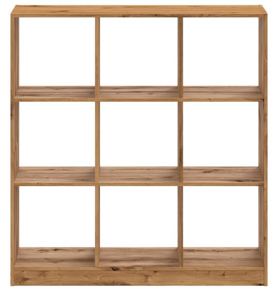 Knihovna dub artisan 102 x 32 x 108 cm kompozitní dřevo 3307845