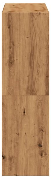 Knihovna dub artisan 102 x 32 x 108 cm kompozitní dřevo 3307845