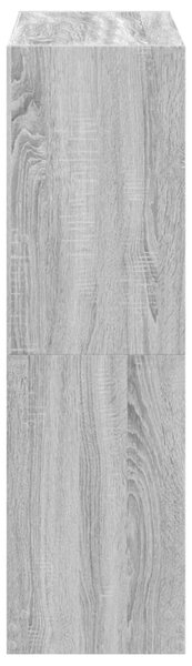 Knihovna šedá sonoma 102 x 32 x 108 cm kompozitní dřevo 3307842