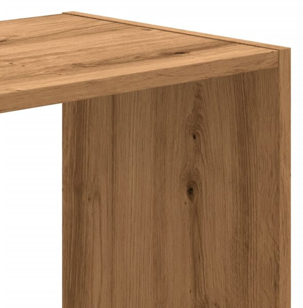 Knihovna dub artisan 102 x 32 x 108 cm kompozitní dřevo 3307845