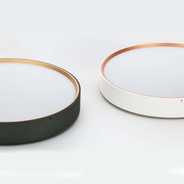 Lombardo Ola LED kruhové svítidlo přisazené IP66 IK08 Žlutá2700K330mm