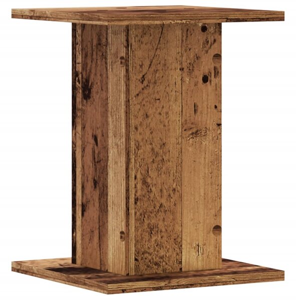 Stojany na rostliny 2 ks old wood 30x30x40 cm kompozitní dřevo 3307853