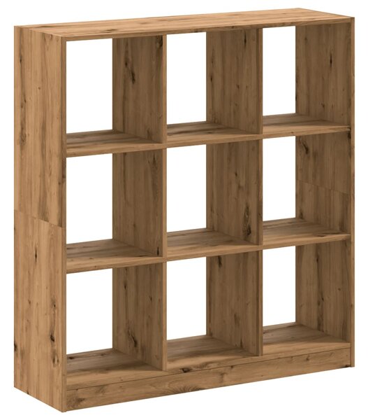 Knihovna dub artisan 102 x 32 x 108 cm kompozitní dřevo 3307845