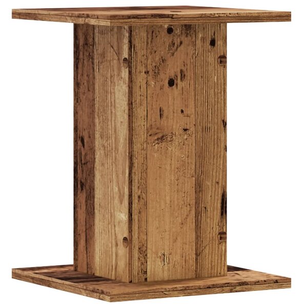 Stojany na rostliny 2 ks old wood 30x30x40 cm kompozitní dřevo 3307853