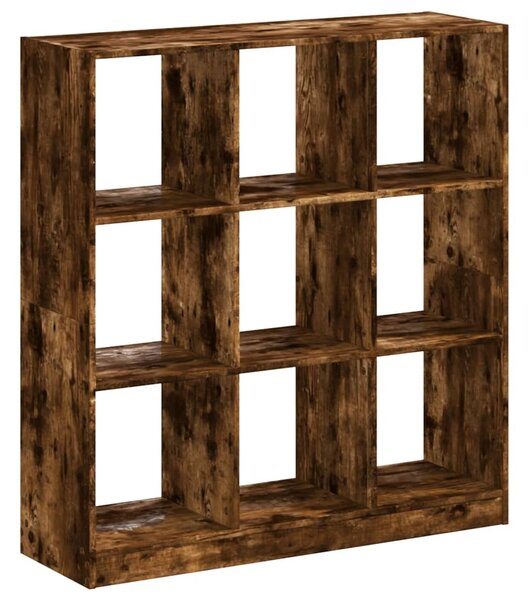 Knihovna kouřový dub 102 x 32 x 108 cm kompozitní dřevo 3307841