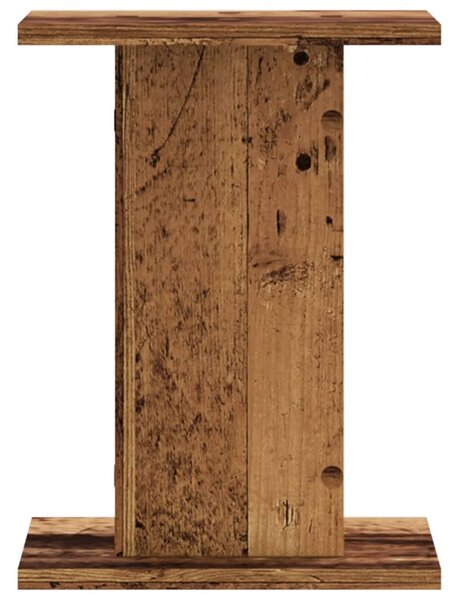 Stojany na rostliny 2 ks old wood 30x30x40 cm kompozitní dřevo 3307853