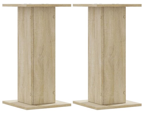 Stojany na rostliny 2 ks dub sonoma 30x30x60cm kompozitní dřevo 3307857
