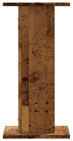 Stojany na rostliny 2 ks old wood 30x30x60 cm kompozitní dřevo 3307862