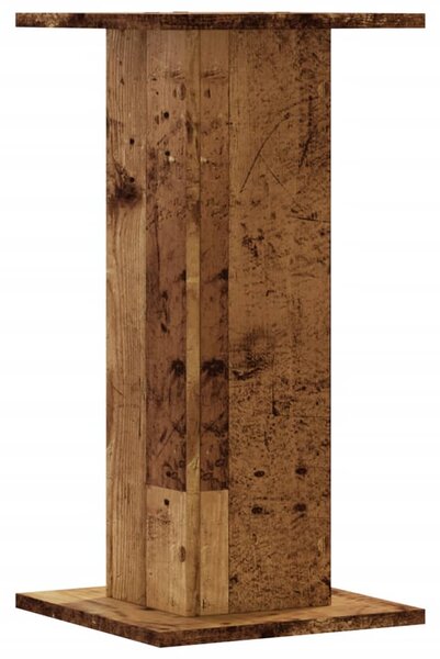 Stojany na rostliny 2 ks old wood 30x30x60 cm kompozitní dřevo 3307862