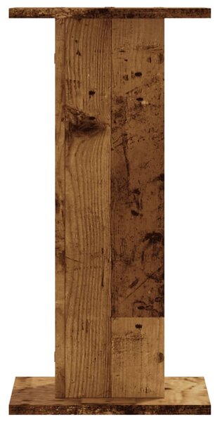 Stojany na rostliny 2 ks old wood 30x30x60 cm kompozitní dřevo 3307862