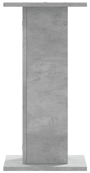 Stojany na rostliny 2 ks betonově šedé 30 x 30 x 60 cm kompozit 3307858