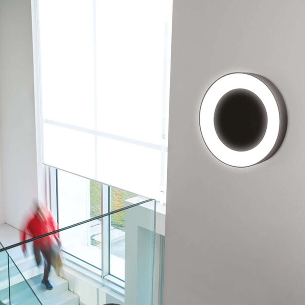 Lombardo Ross 330 LED designové nouzové svítidlo IP66 Šedá2700K