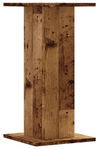 Stojany na rostliny 2 ks old wood 30x30x60 cm kompozitní dřevo 3307862