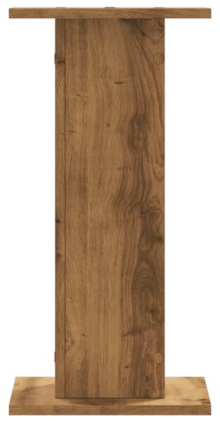 Stojany na rostliny 2 ks dub artisan 30 x 30 x 60 cm kompozit 3307863