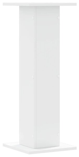 Stojany na rostliny 2 ks bílé 30 x 30 x 80 cm kompozitní dřevo 3307864