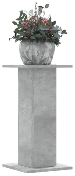 Stojany na rostliny 2 ks betonově šedé 30 x 30 x 60 cm kompozit 3307858