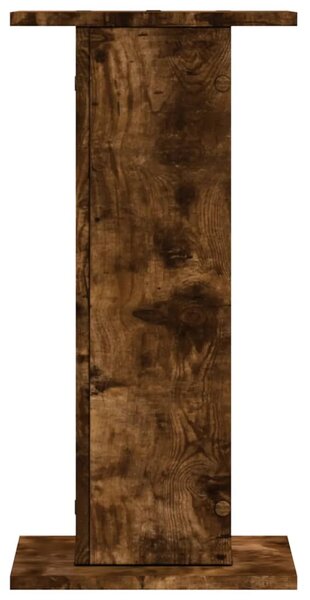 Stojany na rostliny 2 ks kouřový dub 30 x 30 x 60 cm kompozit 3307859