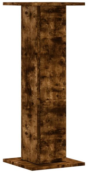 Stojany na rostliny 2 ks kouřový dub 30 x 30 x 80 cm kompozit 3307868