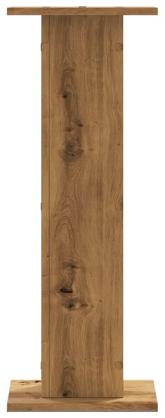 Stojany na rostliny 2 ks dub artisan 30 x 30 x 80 cm kompozit 3307872