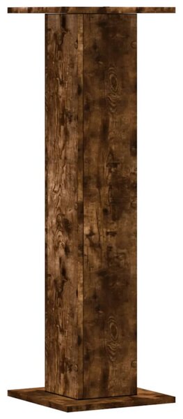 Stojany na rostliny 2 ks kouřový dub 30 x 30 x 95 cm kompozit 3307877