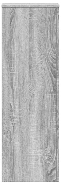 Stojan na rostliny 2 ks Šedý Sonoma 33 x 33 x 100 cm 3307887