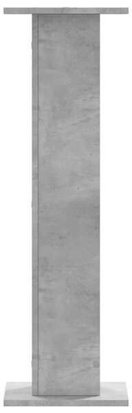Stojany na rostliny 2 ks betonově šedé 30 x 30 x 95 cm kompozit 3307876