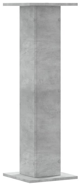 Stojany na rostliny 2 ks betonově šedé 30 x 30 x 95 cm kompozit 3307876