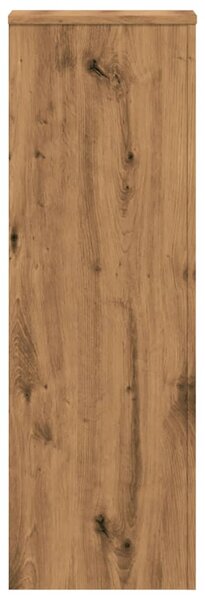 Stojan na rostliny 2 ks Dub 33 x 33 x 100 cm Kompozitní dřevo 3307890