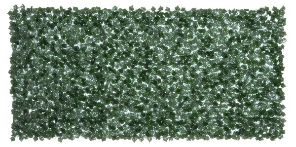Umělý živý plot Outsunny - Ochranná clona na soukromí, UV ochrana, Zelená clona na balkon, Zahradní clona s listy 300 x 150 cm | Aosom