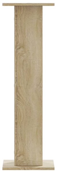 Stojany na rostliny 2 ks dub sonoma 30 x 30 x 95 cm kompozit 3307875