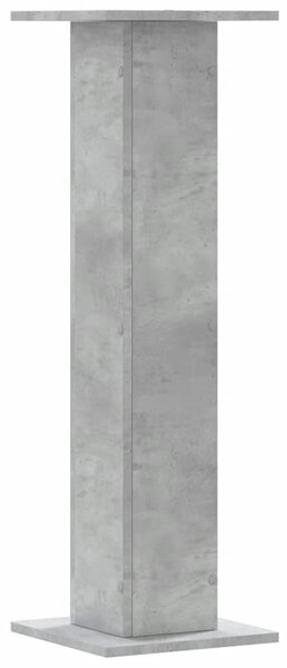 Stojany na rostliny 2 ks betonově šedé 30 x 30 x 95 cm kompozit 3307876