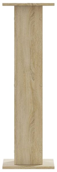 Stojany na rostliny 2 ks dub sonoma 30 x 30 x 95 cm kompozit 3307875