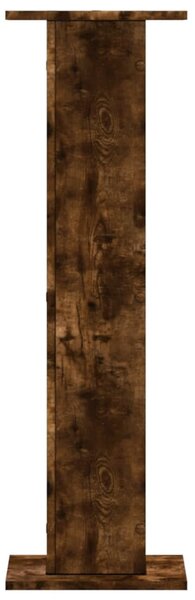 Stojany na rostliny 2 ks kouřový dub 30 x 30 x 95 cm kompozit 3307877
