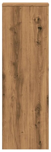 Stojan na rostliny 2 ks Dub 33 x 33 x 100 cm Kompozitní dřevo 3307890