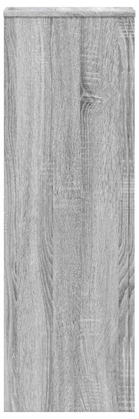 Stojan na rostliny 2 ks Šedý Sonoma 33 x 33 x 100 cm 3307887