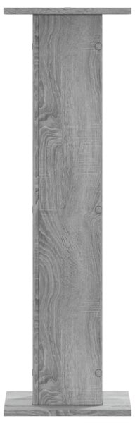 Stojany na rostliny 2 ks šedé sonoma 30 x 30 x 95 cm kompozit 3307878
