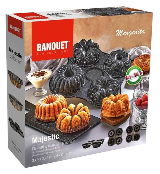 Banquet Forma na bábovku litá MAJESTIC Margarita